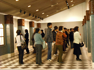 写真：2009年1月12日の会場の様子