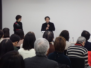写真：駒形克己さん トークイベントの様子
