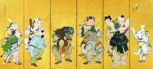 作品1 唐子遊図屏風