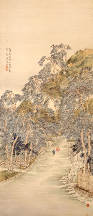 「久能山真景図」山種美術館