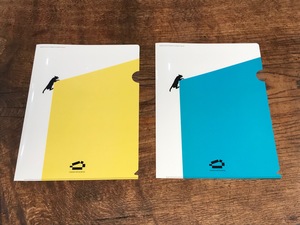 2枚のクリアファイルの写真