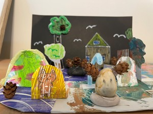子どもが作った参考作品
