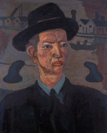 寺田政明《自画像》の画像