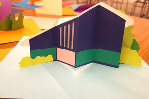 しかけ絵本のサンプル　板橋区立美術館1