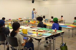 しかけ絵本講座2日目の様子