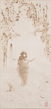 稲垣定淳(如蘭)《三十六鱗図》の画像