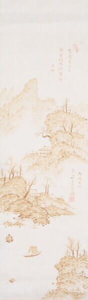 朴秉洙《山水図》の画像