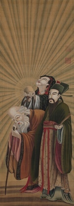 田代忠国≪三聖人図≫
